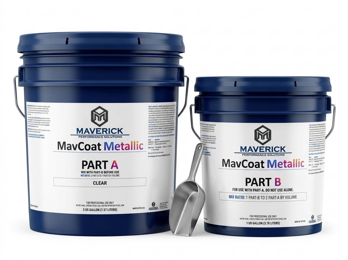 MavCoat Metallic - Decorative Metallic Epoxy